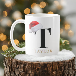 Christmas Monogram Mug Kaffeetasse