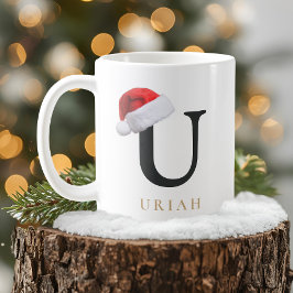 Christmas Monogram Mug Kaffeetasse