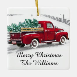 Christmas monogrammed Ornament