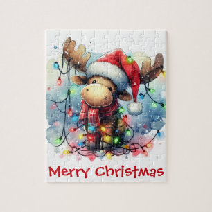 Christmas Moose Puzzle