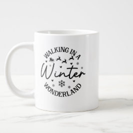 Christmas Mug – Festive Holiday Cocoa & Coffee Cup Jumbo-Tasse