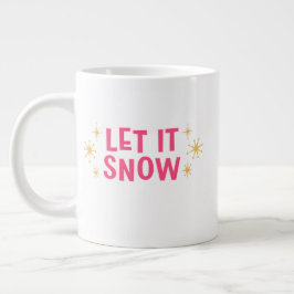 Christmas Mug – Frosty Holiday Cocoa & Coffee Cup Jumbo-Tasse