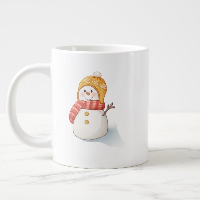 Christmas Mug – Nostalgic Holiday Cocoa & Coffee C Jumbo-Tasse (Links)