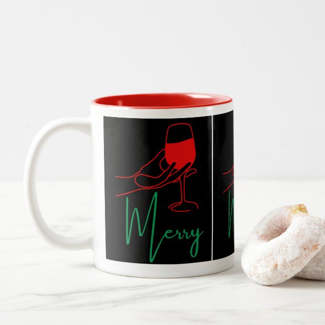 Christmas mugs (Avec donut)