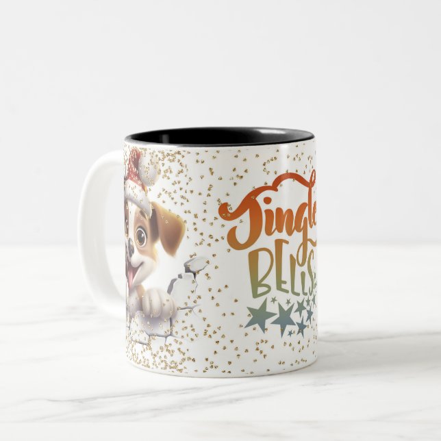 Christmas Mugs | Merry Christmas Mug | Christmas (Devant gauche)