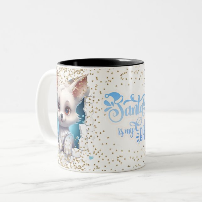 Christmas Mugs | Merry Christmas Mug | Christmas (Devant gauche)