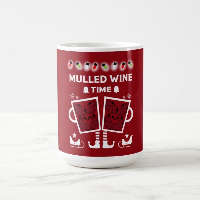Christmas Mulled Red Wine Glühwein Verwandlungstasse (Zentrum)