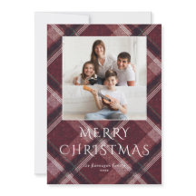 Christmas Multi Foto Red