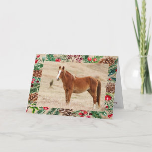 Christmas Mustang Karte