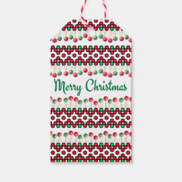 Christmas Napkins Geschenkanhänger