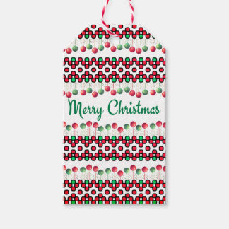Christmas Napkins Geschenkanhänger
