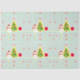 Christmas Neon Trendy Holiday Collection Seidenpapier