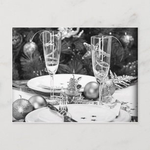 ***CHRISTMAS & NEW YEAR*** POSTCARD/EINLADUNG EINLADUNGSPOSTKARTE