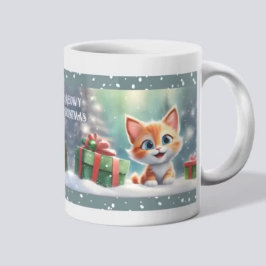 Christmas Niedlich Kitty Cat Lover Name Tasse