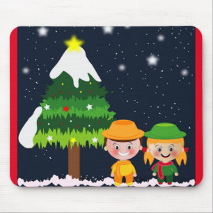 CHRISTMAS NIGHT MOUSEPAD