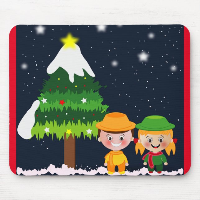 CHRISTMAS NIGHT MOUSEPAD (Vorne)