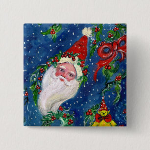 CHRISTMAS NIGHT / SANTA BUTTON