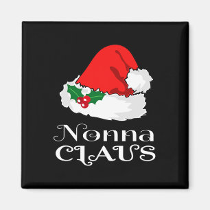Christmas Nonna Claus Matching Pajama Weihnachtsma Magnet