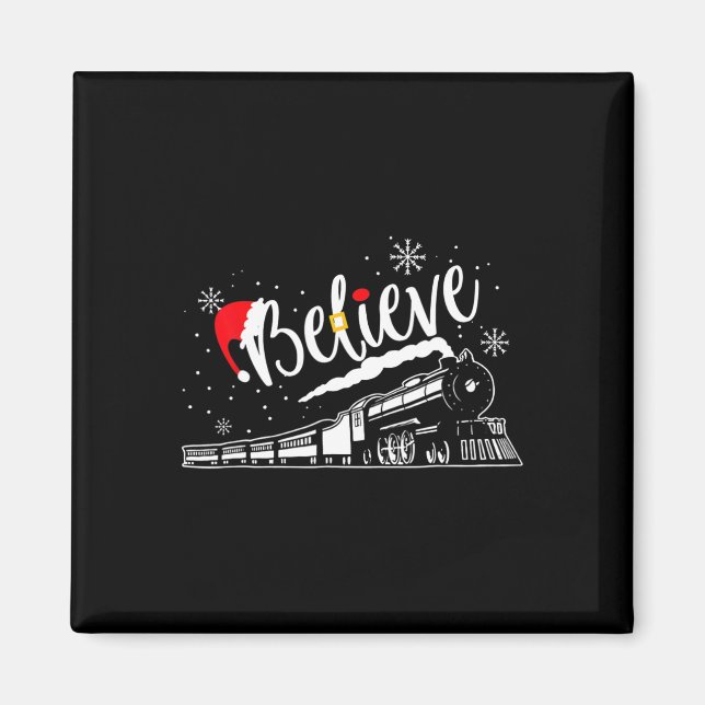 Christmas North Pole Polar Express All Abroad Xmas Magnet (Vorne)