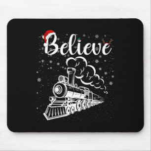 Christmas North Pole Polar Express All Abroad Xmas Mousepad