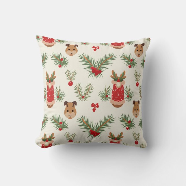 Christmas Nudolph Cushion Kissen (Vorderseite)