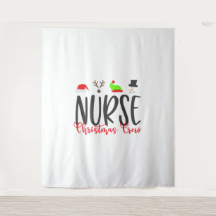 Christmas Nurse2 Wandteppich