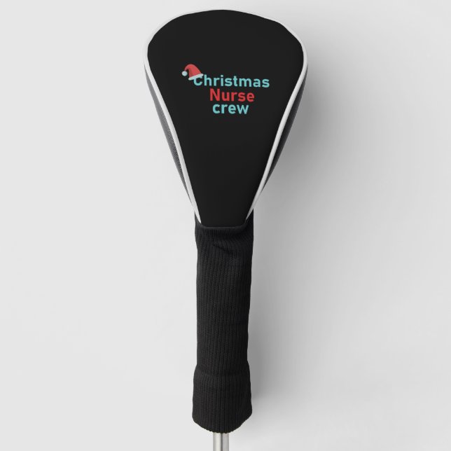 Christmas Nurse crew Golf Headcover (Vorderseite)