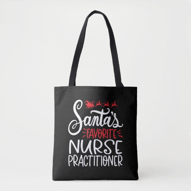 Christmas nurse practitioner, nurse np tasche (Vorderseite)