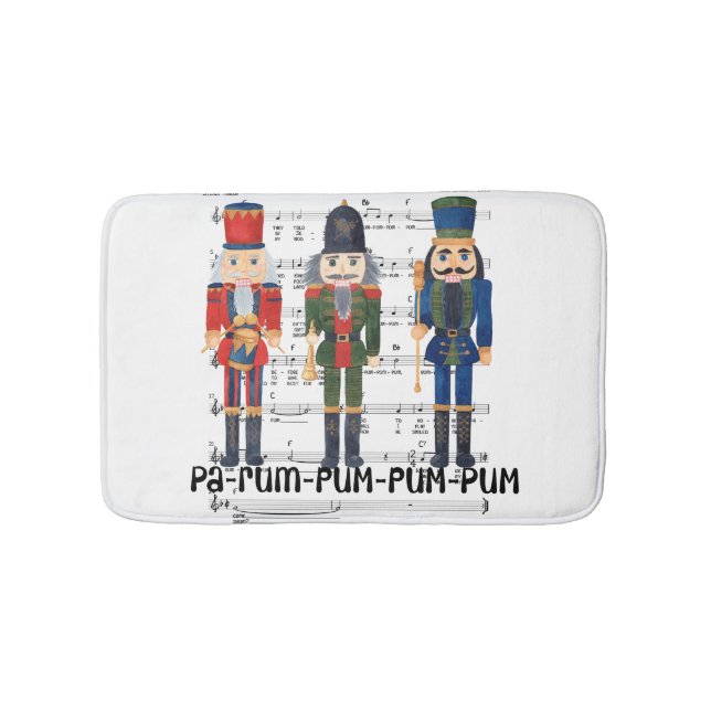 Christmas Nutcracker Badematte (Vorderseite)