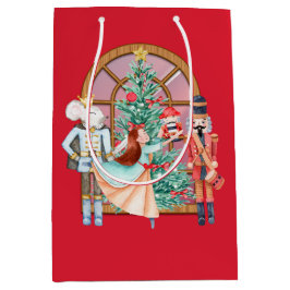 Christmas Nutcracker Ballerina Mouse King Mittlere Geschenktüte