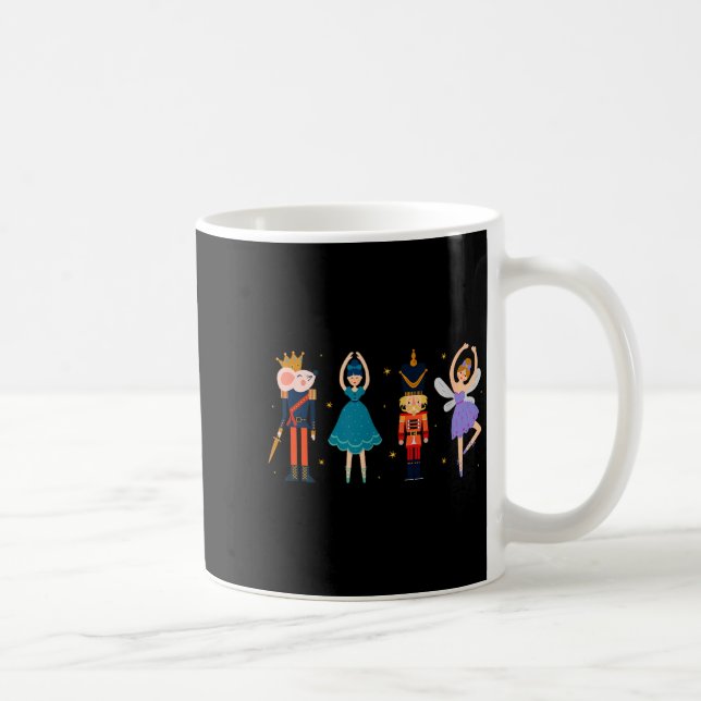 Christmas Nutcracker Ballet - Nutcracker  Kaffeetasse (Rechts)