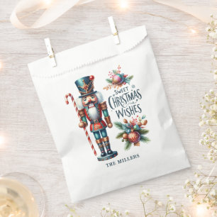 Christmas Nutcracker Candy Cane Weihnachtswünsche Geschenktütchen