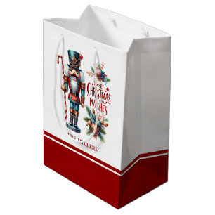 Christmas Nutcracker Candy Cane Weihnachtswünsche Mittlere Geschenktüte