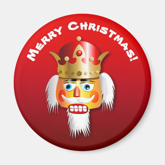 Christmas Nutcracker King Magnet (Vorne)