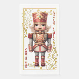 Christmas Nutcracker Paper Napkin Serviette
