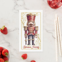Christmas Nutcracker Paper Napkin