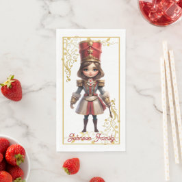 Christmas Nutcracker Paper Napkin Serviette