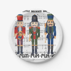 Christmas Nutcracker Pappteller
