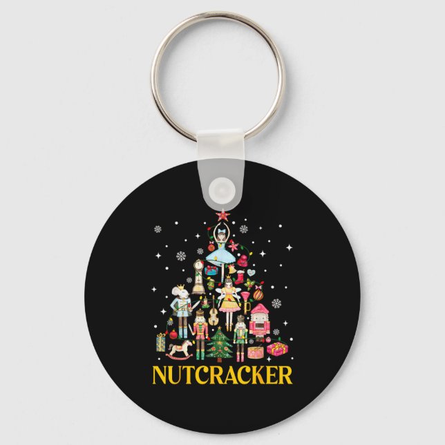 Christmas Nutcracker Squad Ballet Dance Women Kid  Schlüsselanhänger (Vorderseite)