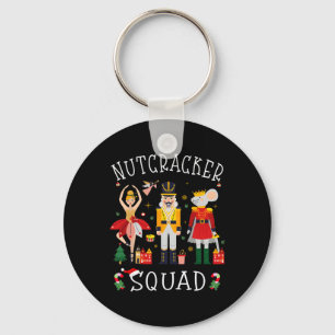 Christmas Nutcracker Squad Byllet Dance Women Kids Schlüsselanhänger