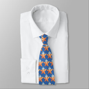 Christmas Ocean Animal Necktie Krawatte