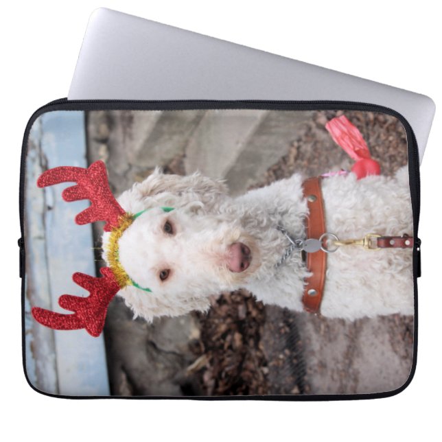 Christmas Ollie Laptopschutzhülle (Vorderseite)