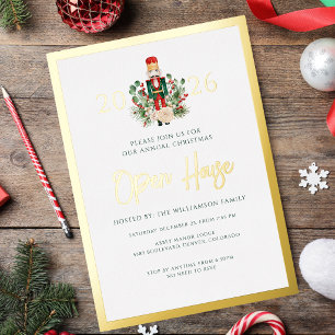 Christmas Open House Nutcracker Skript Folieneinladung