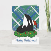 Christmas Orca Killer Whale