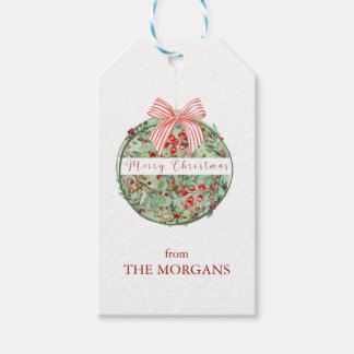 Christmas Ornament Personalized Gift Tag Geschenkanhänger