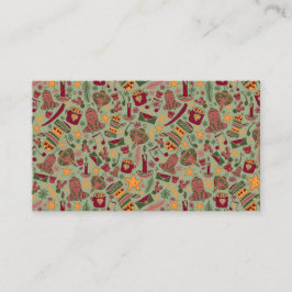 Christmas Ornaments 2 Visitenkarte