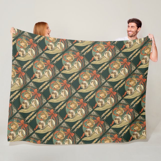 Christmas Ornaments Faith Hope And Charity Vector Fleecedecke (Beispiel)