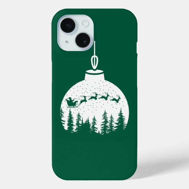 Christmas ornaments phone case  (Rückseite)