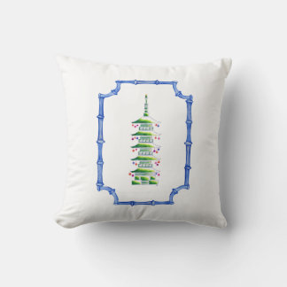 Christmas Pagoda Accent Pillow Kissen