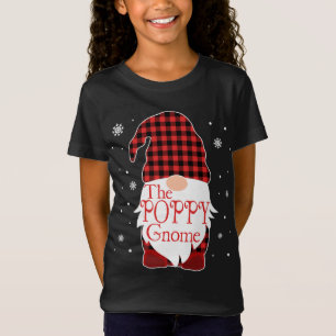 Christmas Pajama Familiengeschenk Poppy Gnome Buff T-Shirt